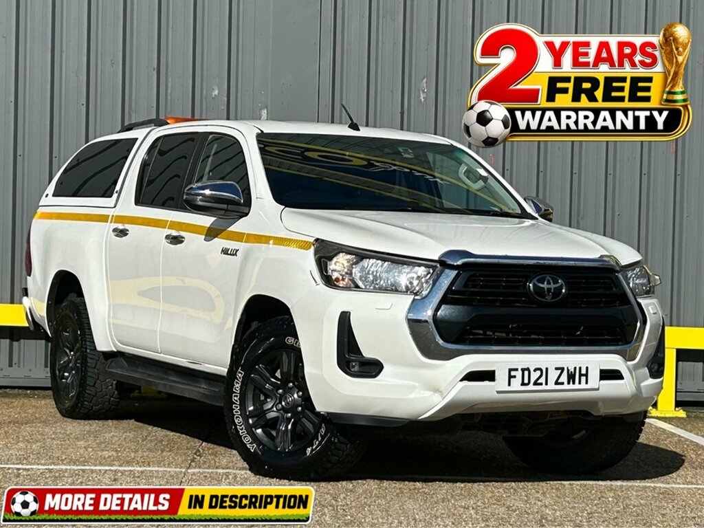 Toyota HILUX 2.4 D-4d Icon Pickup Double Cab White