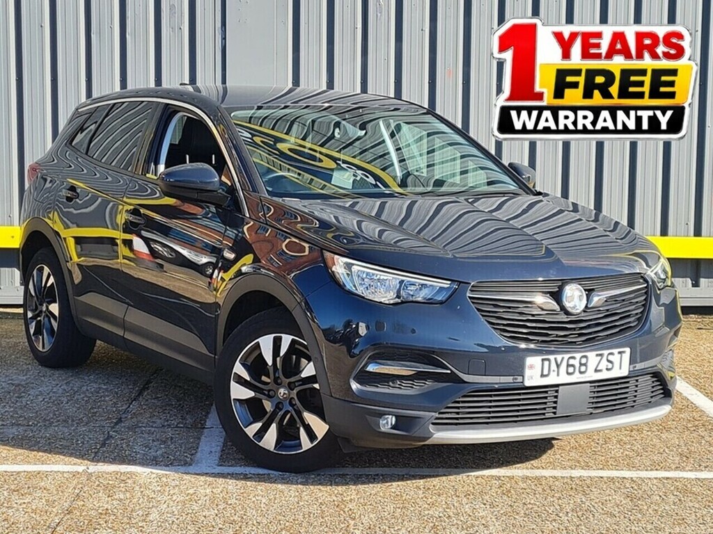 Vauxhall Grandland X 1.2 Turbo Sport Nav Suv Euro 6 Grey