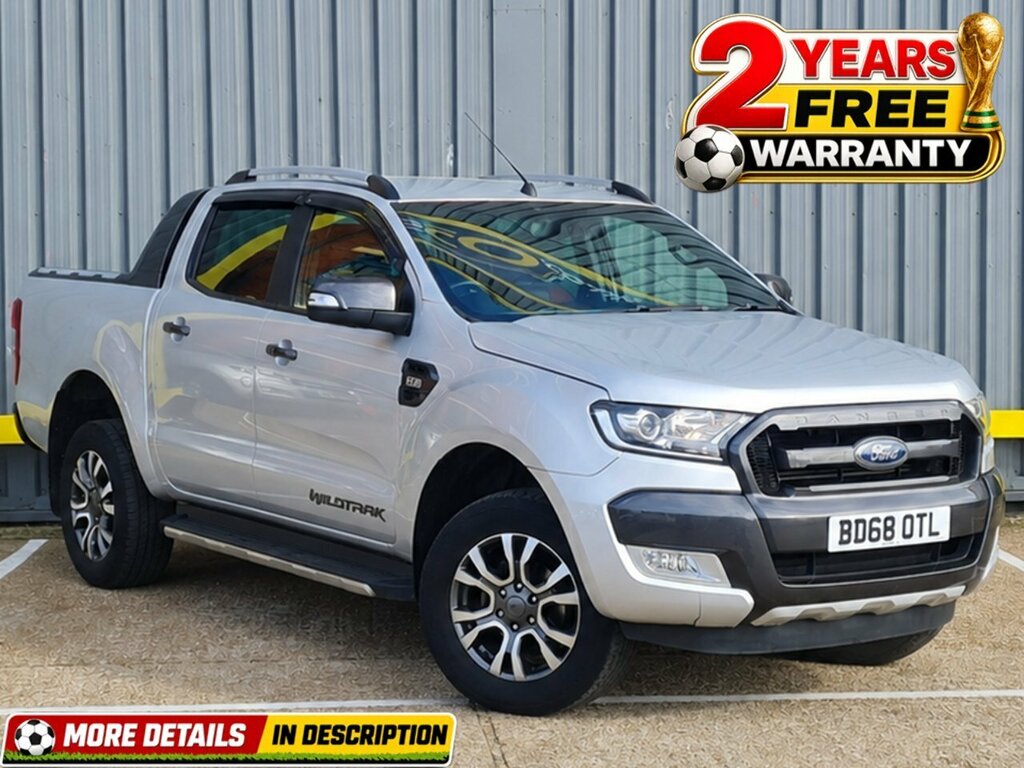Ford Ranger 3.2 Tdci Wildtrak Pickup Double Cab Aut Silver