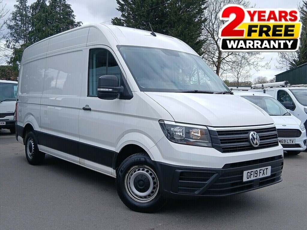 Volkswagen Crafter 2.0 Tdi Cr35 Bluemotion Tech Trendline Panel Van 5 White
