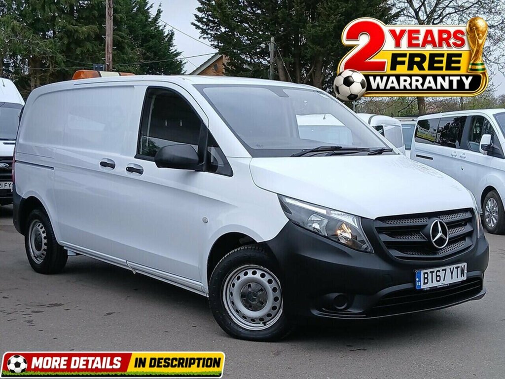 Mercedes-Benz Vito 1.6 109 Cdi Panel Van Fwd L1 Eur White