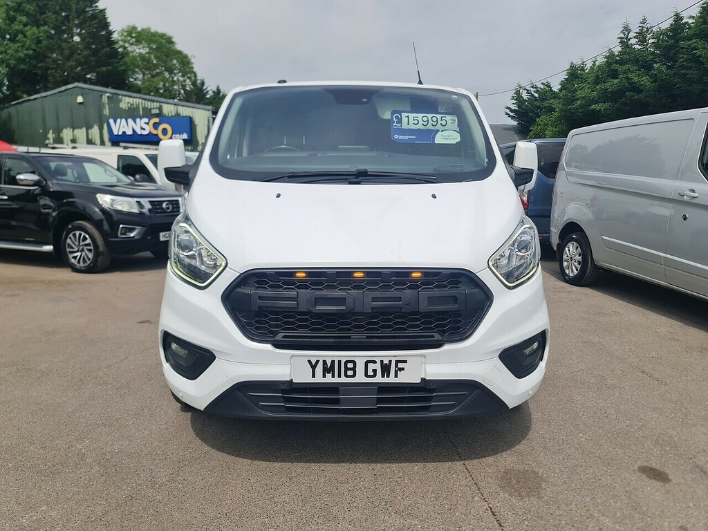 Ford Transit Custom 2.0 300 Ecoblue Limited Panel Van YM18WGF White #2