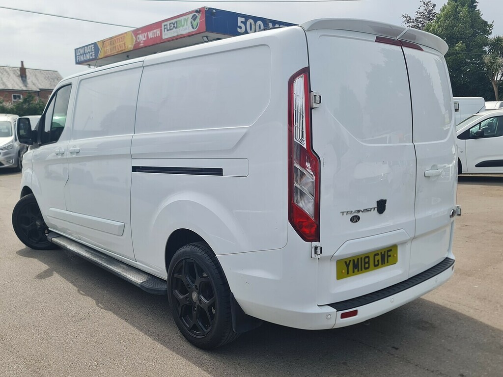 Ford Transit Custom 2.0 300 Ecoblue Limited Panel Van YM18WGF White #5