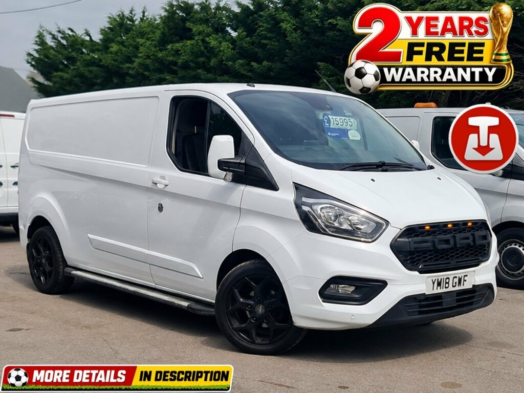 Ford Transit Custom 2.0 300 Ecoblue Limited Panel Van YM18WGF White