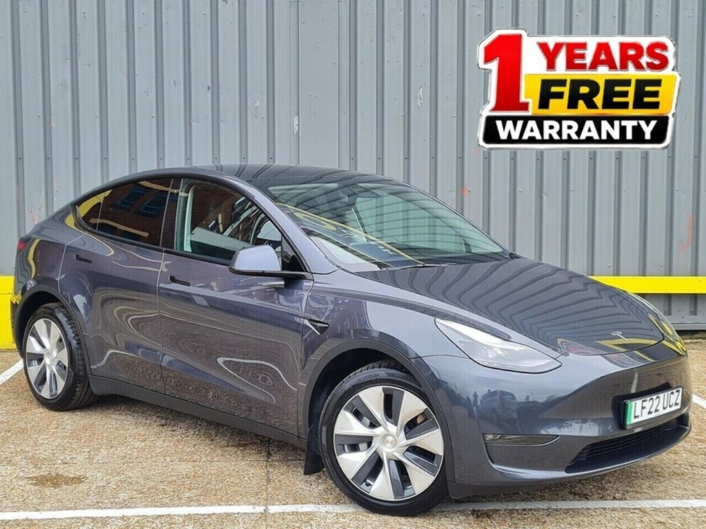 Tesla Model Y Long Range Suv 0.0 LF22UCZ Grey