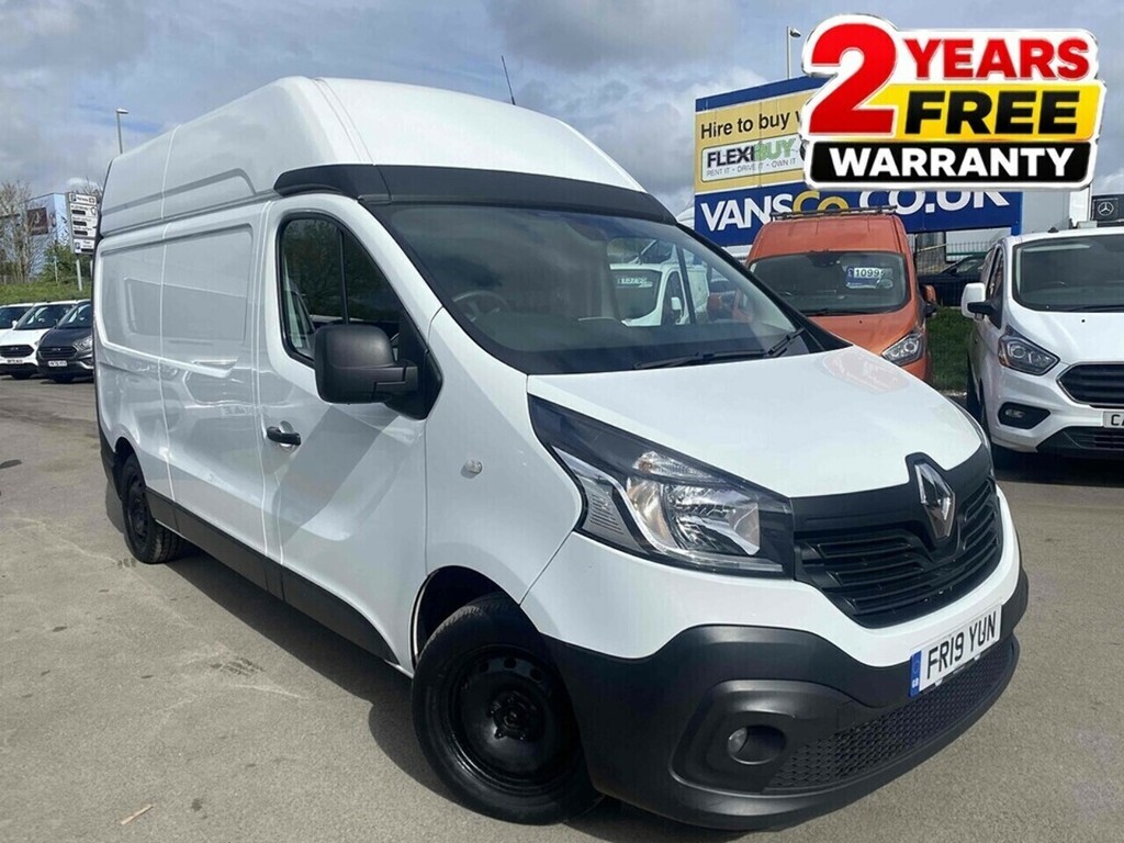 Renault Trafic 1.6 Dci Energy 29 Business Panel Van M White