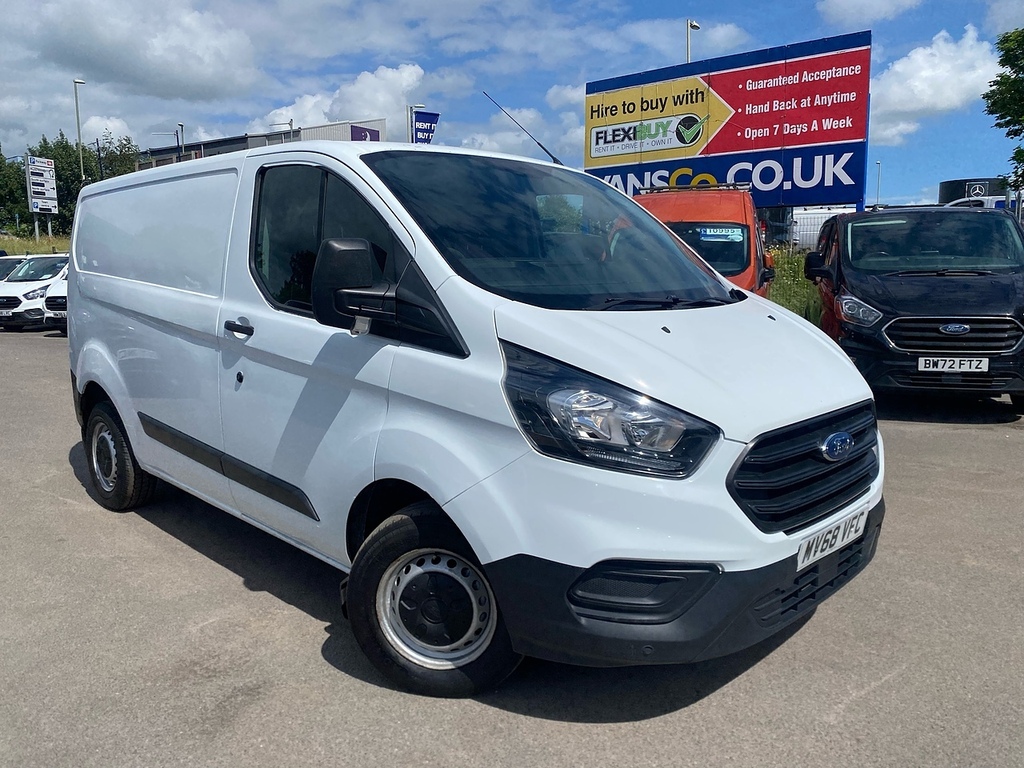 Ford Transit Custom Transit Custom 280 Ecoblue 2.0 Medium Van Manu MV68VFC White #4