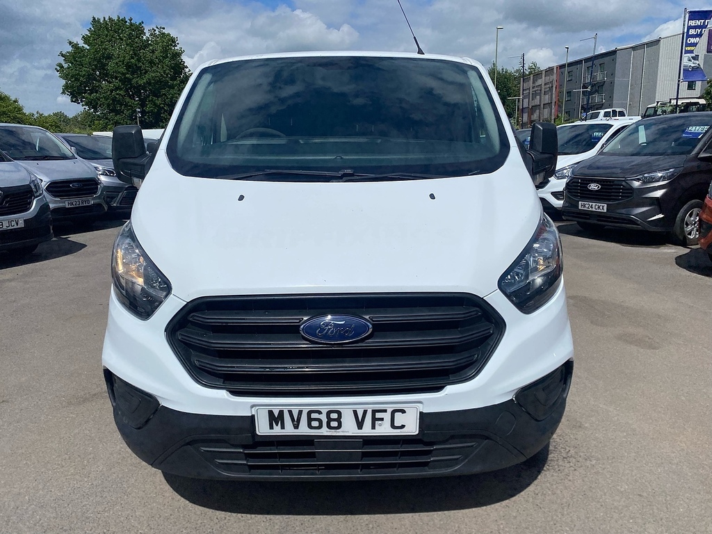 Ford Transit Custom Transit Custom 280 Ecoblue 2.0 Medium Van Manu MV68VFC White #2