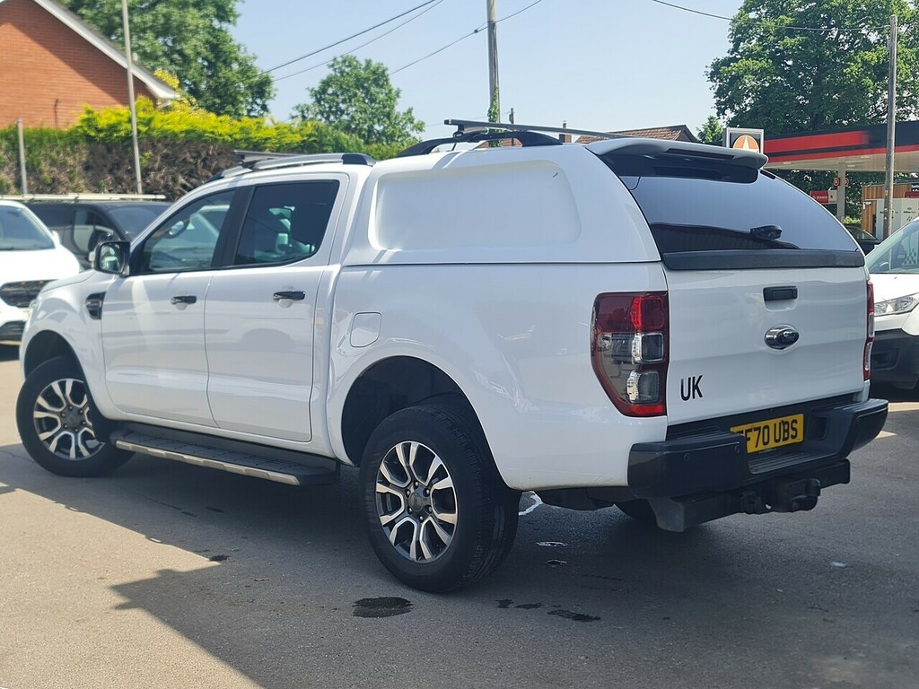 Ford Ranger 2.0 Ecoblue Wildtrak Pickup Double Cab EF70UBS White #5