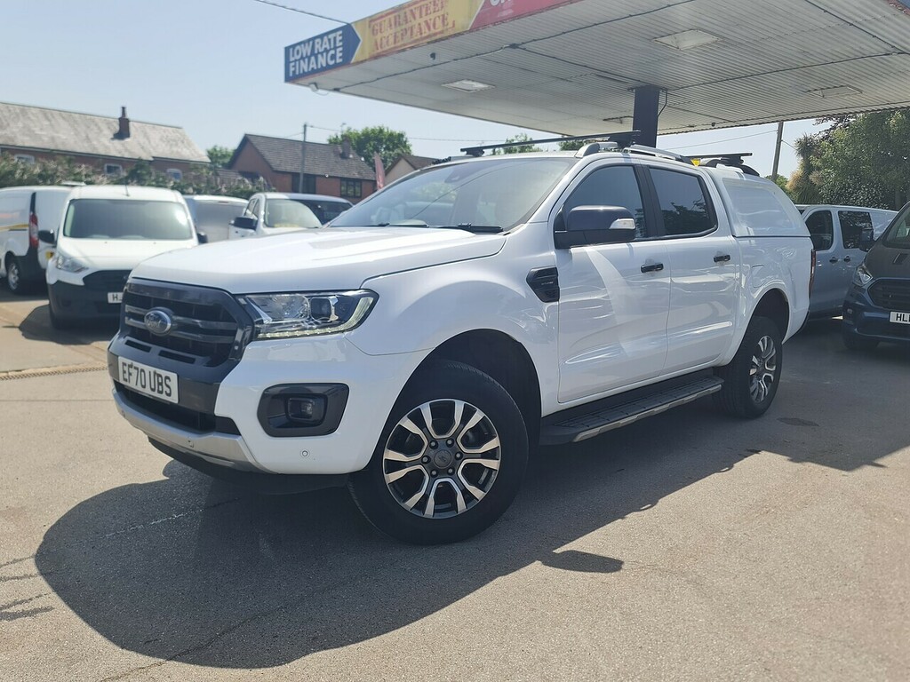 Ford Ranger 2.0 Ecoblue Wildtrak Pickup Double Cab EF70UBS White #3