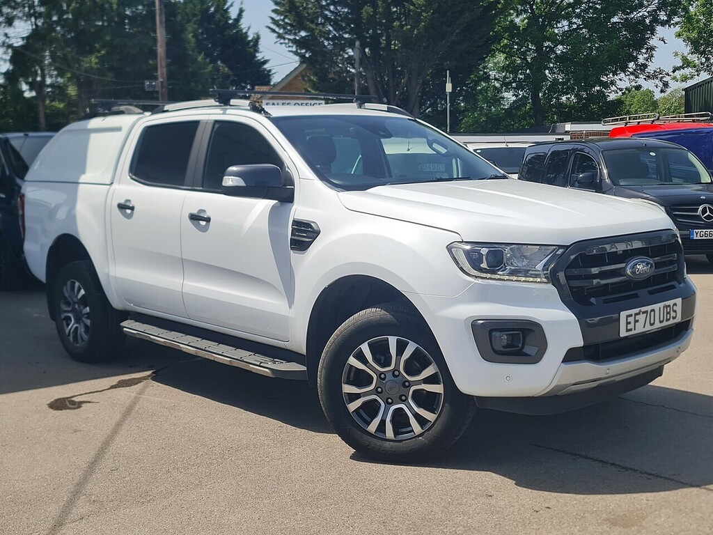Ford Ranger 2.0 Ecoblue Wildtrak Pickup Double Cab White