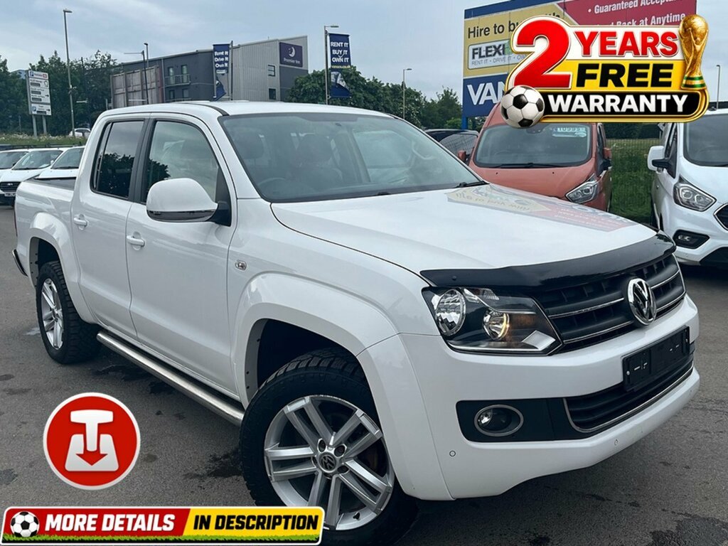 Volkswagen Amarok Bitdi Bluemotion Tech Highline White