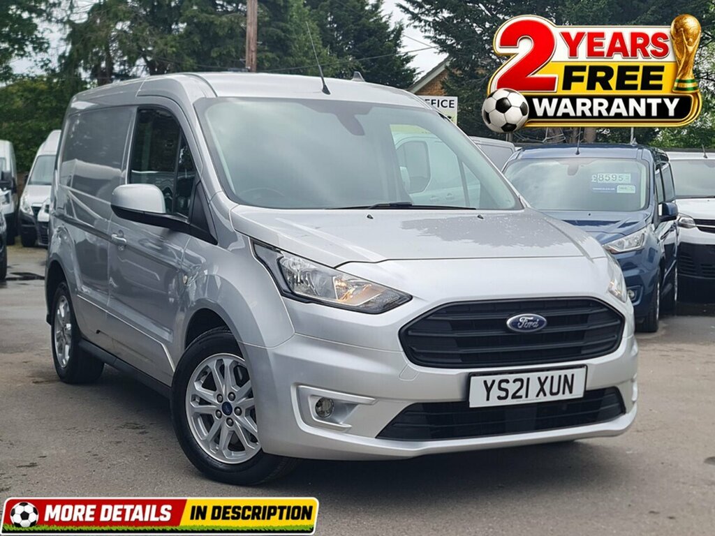 Ford Transit Connect 1.5 200 Ecoblue Limited Panel Van Manua Silver