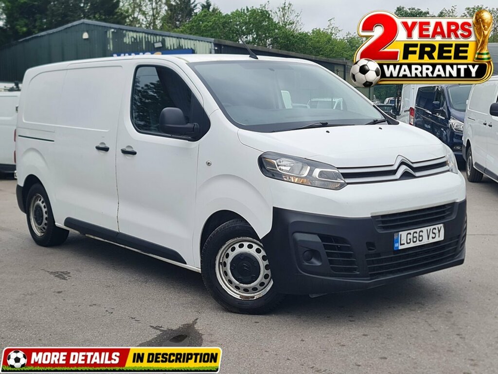 Citroen Dispatch 1.6 Bluehdi 1000 Enterprise M Panel Van 6Dr White