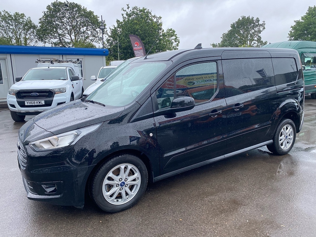 Ford Transit Connect 1.5 250 Ecoblue Limited Panel Van Manua BK23GFU Black #4