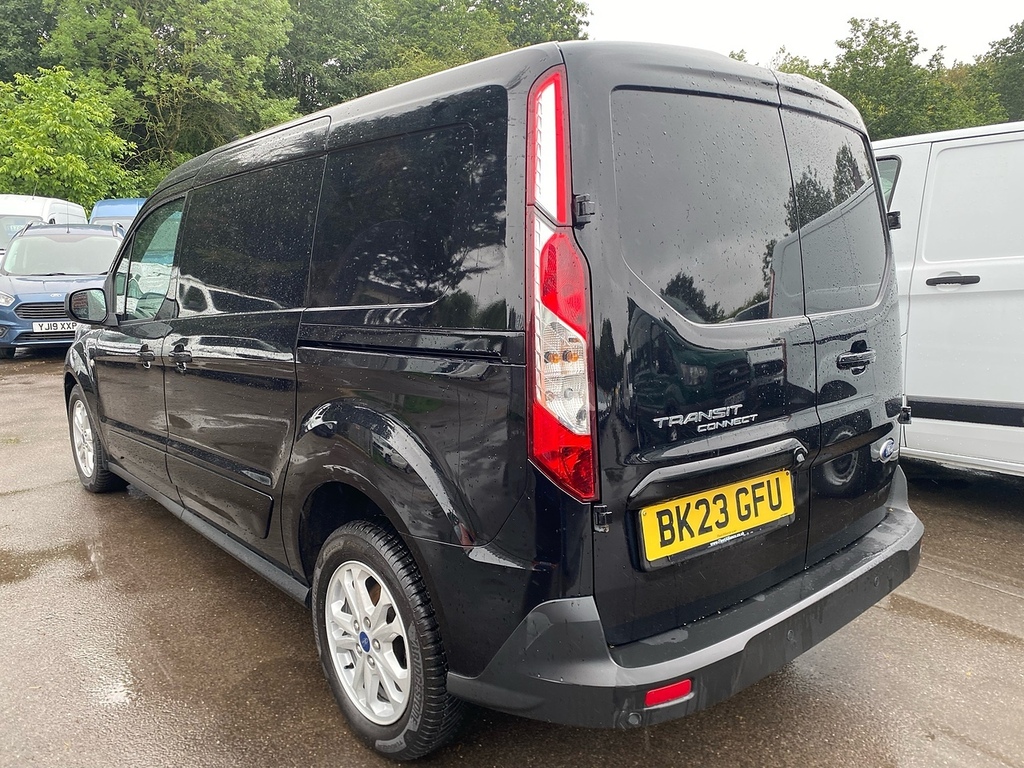 Ford Transit Connect 1.5 250 Ecoblue Limited Panel Van Manua BK23GFU Black #5