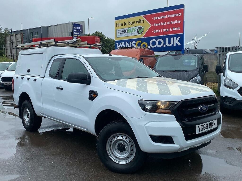 Ford Ranger 2.2 Tdci XL Pickup Double Cab 4W White