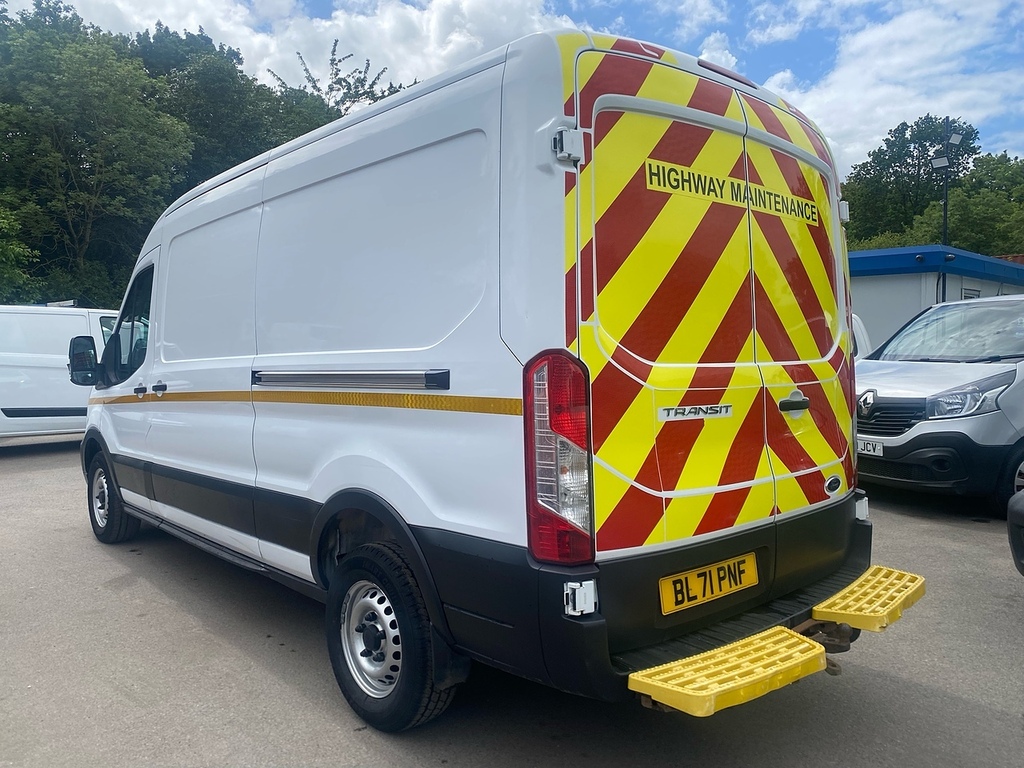 Ford Transit Custom 2.0 350 Ecoblue Leader Panel Van BL71PNF White #5