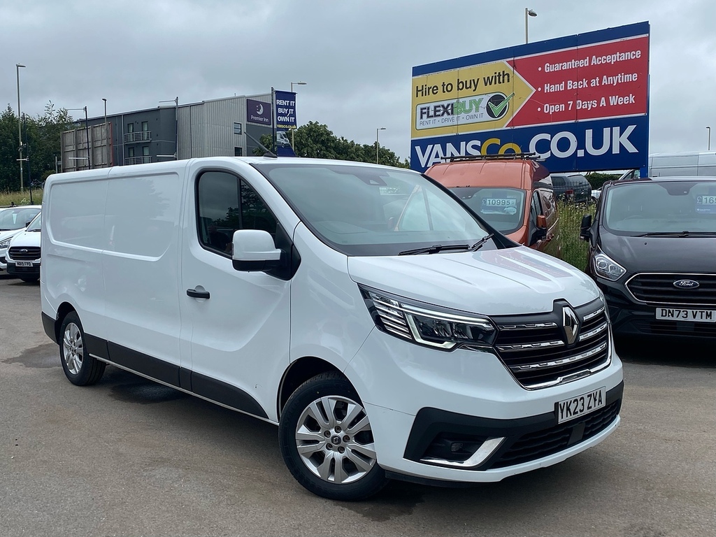 Renault Trafic 2.0 Dci Blue Ll30 Extra Panel Van Manua White