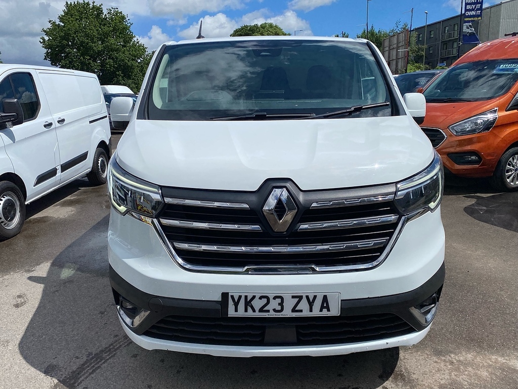 Renault Trafic 2.0 Dci Blue Ll30 Extra Panel Van Manua YK23ZYA White #2