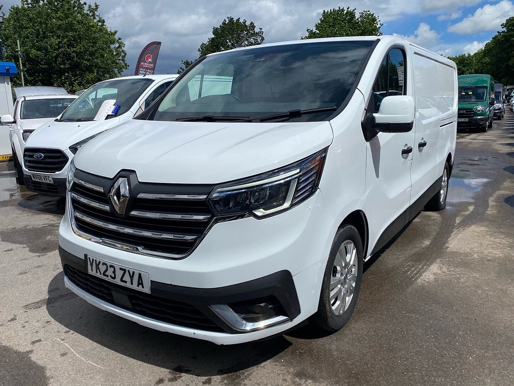 Renault Trafic 2.0 Dci Blue Ll30 Extra Panel Van Manua YK23ZYA White #3