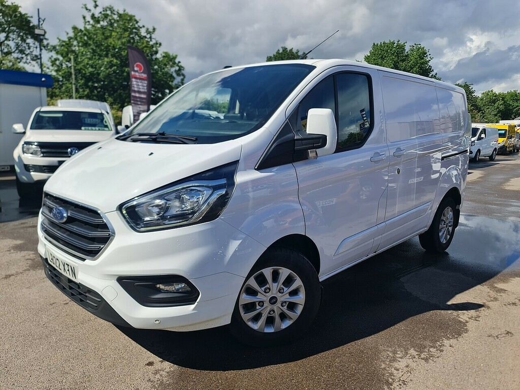Ford Transit Custom 2.0 300 Ecoblue Limited Panel Van Manua LD22XTN White #3