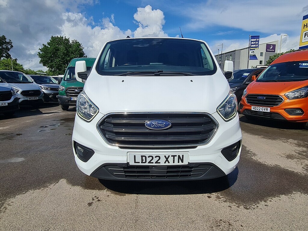 Ford Transit Custom 2.0 300 Ecoblue Limited Panel Van Manua LD22XTN White #2