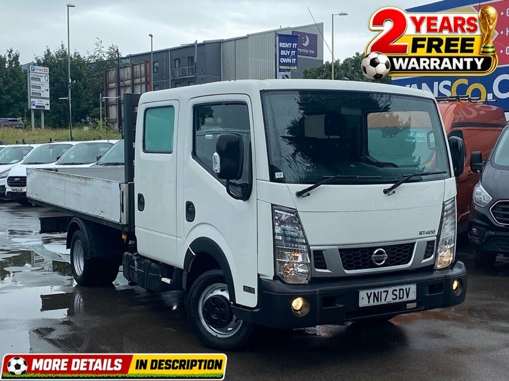 Nissan NT400 3.0 Dci 35.13Dropside Double Cab Manua White