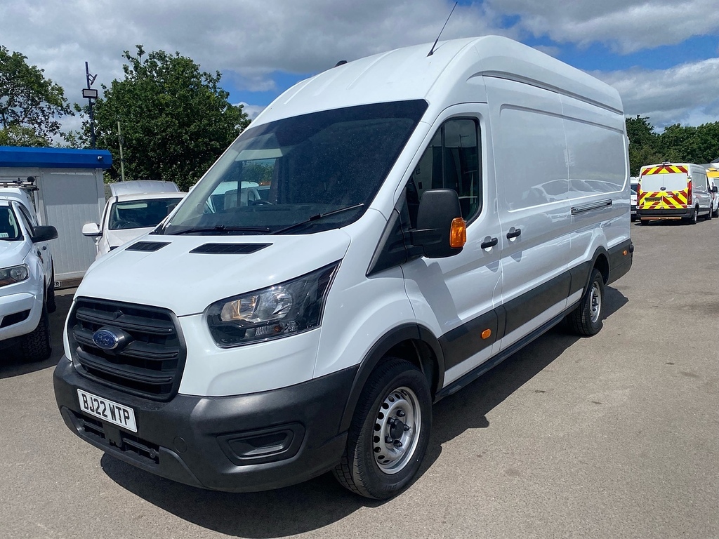 Ford Transit Custom 2.0 350 Ecoblue Hd Leader Panel Van Man BJ22WTP White #4