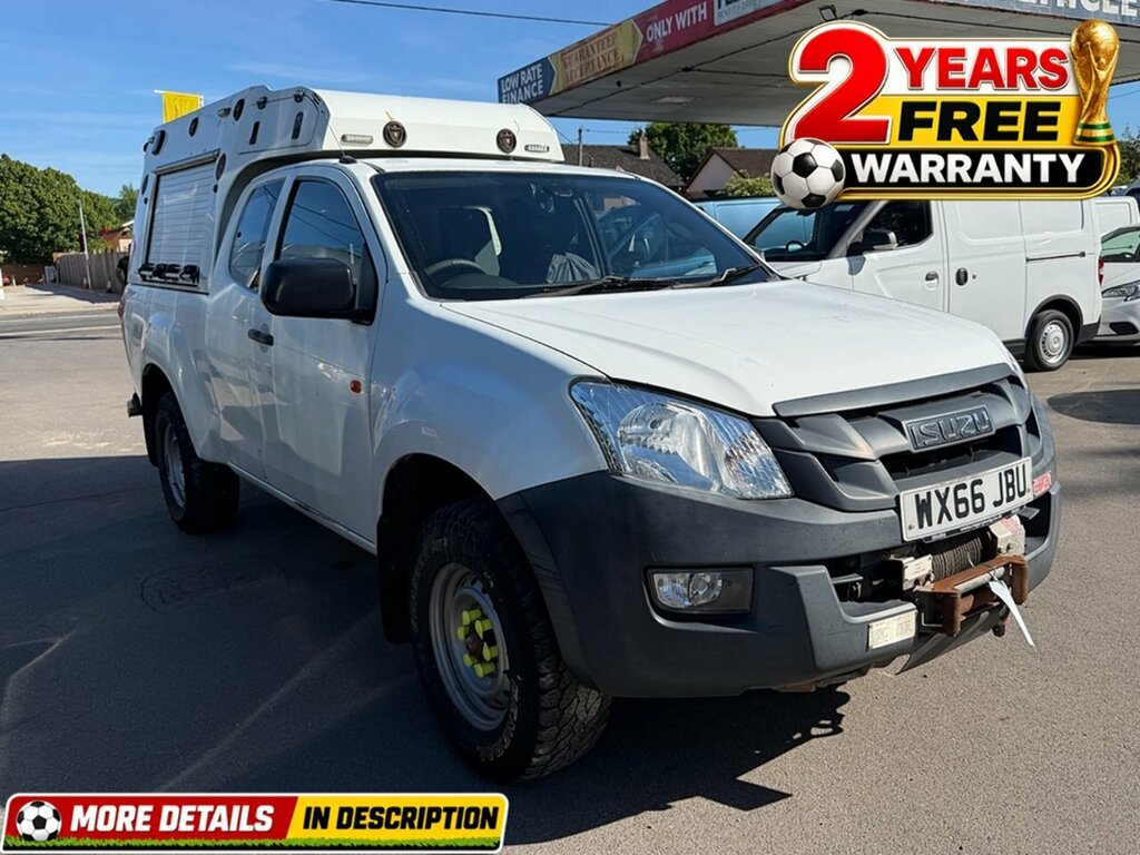 Isuzu D-Max 2.5 Td Pickup 4X4 192 Gkm, 161 White