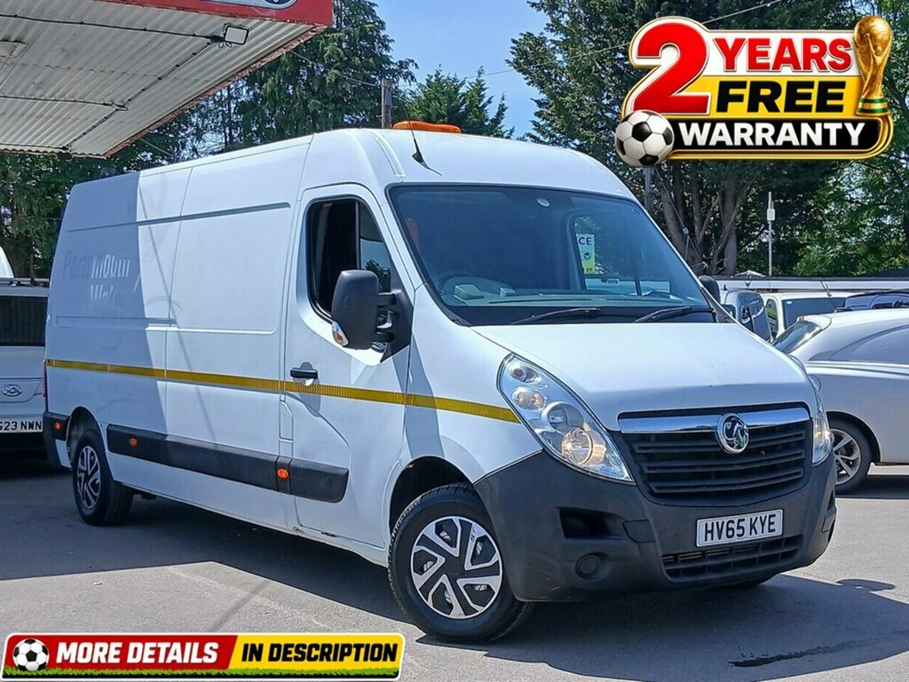 Vauxhall Movano  White #1