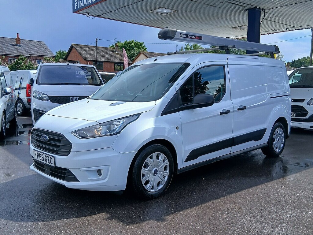 Ford Transit Connect 1.5 210 Ecoblue Trend Panel Van YP68GZC White #4