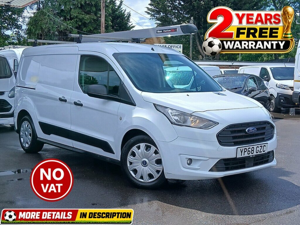 Ford Transit Connect 1.5 210 Ecoblue Trend Panel Van White