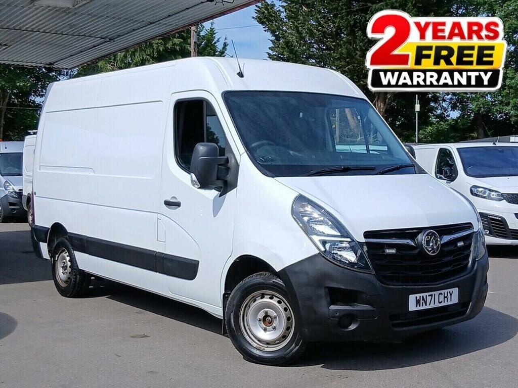 Vauxhall Movano 2.3 Cdti 3500 Biturbo Edition Panel Van White