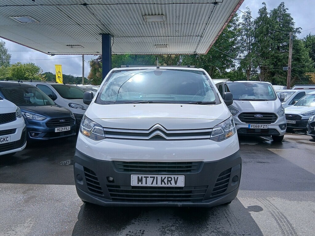 Citroen Dispatch 1.5 Bluehdi 1000 Enterprise Pro M Panel Van 6Dr Di MT71KRV White #2