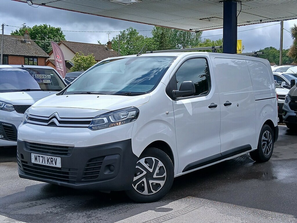 Citroen Dispatch 1.5 Bluehdi 1000 Enterprise Pro M Panel Van 6Dr Di MT71KRV White #3
