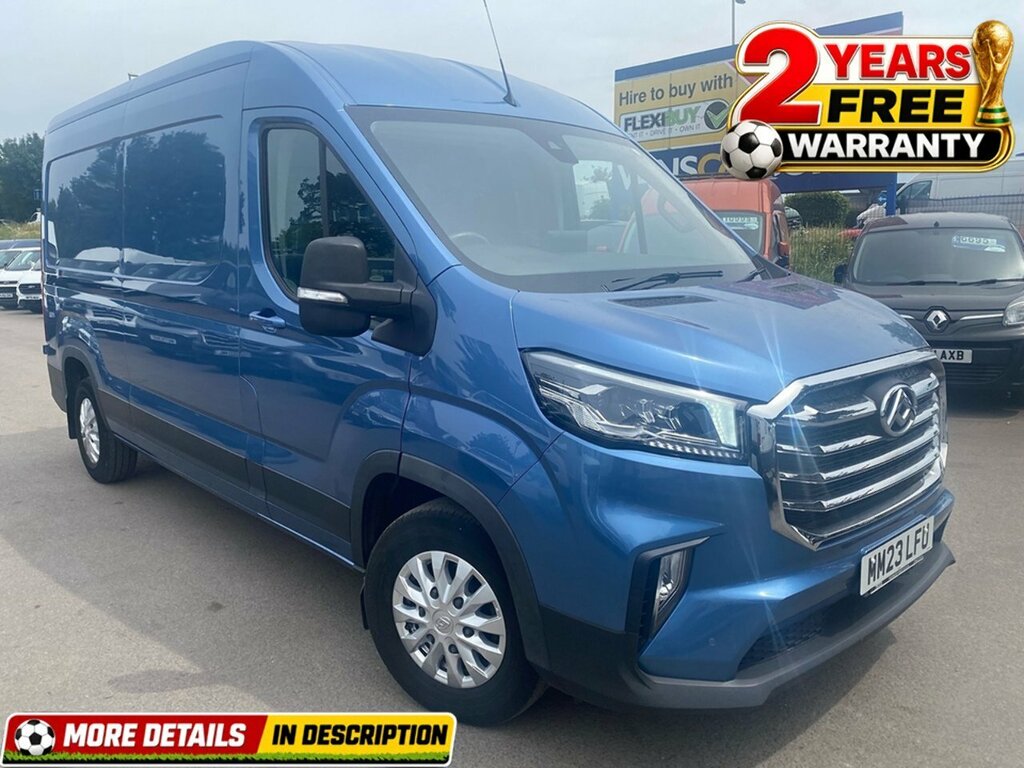 Maxus Deliver 9 2.0 D20 Lux Panel Van Fwd L3 H2 Blue