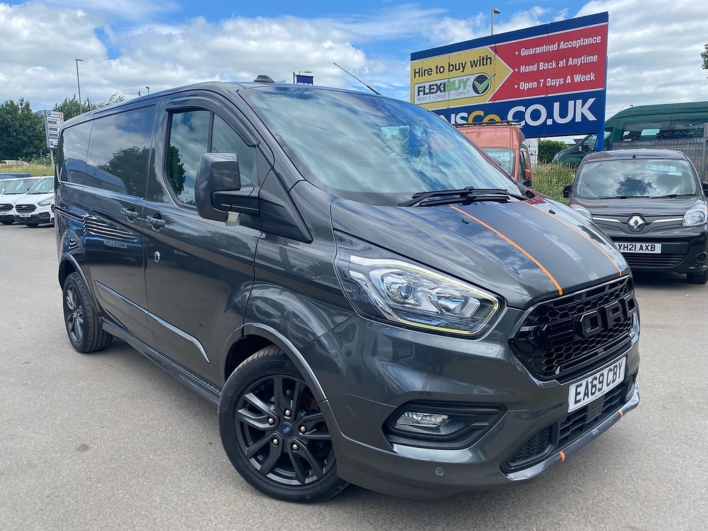 Ford Transit Custom 2.0 290 Ecoblue Sport Panel Van L1 EA69CBY Grey #4