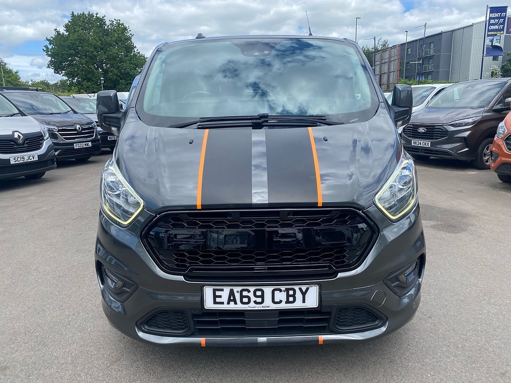 Ford Transit Custom 2.0 290 Ecoblue Sport Panel Van L1 EA69CBY Grey #2