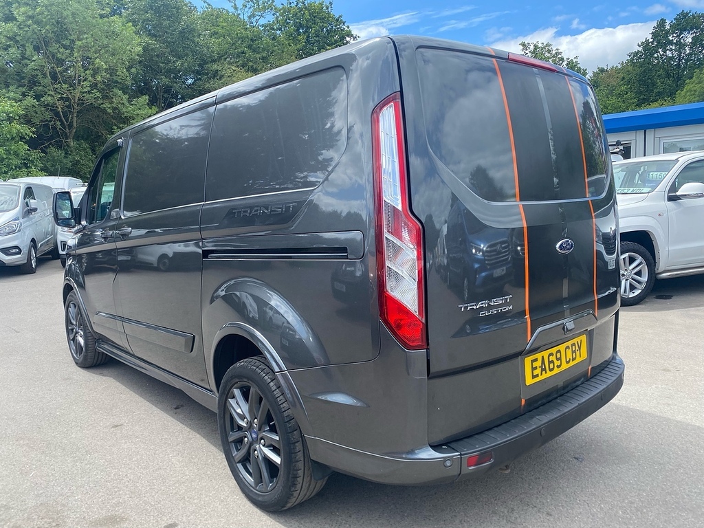 Ford Transit Custom 2.0 290 Ecoblue Sport Panel Van L1 EA69CBY Grey #6