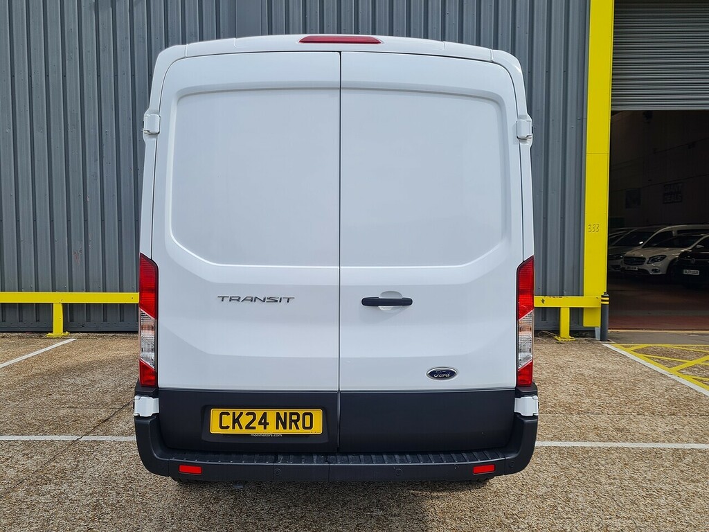 Ford Transit Custom 2.0 350 Ecoblue Trend Crew Van Double Cab Dies CK24NRO White #5