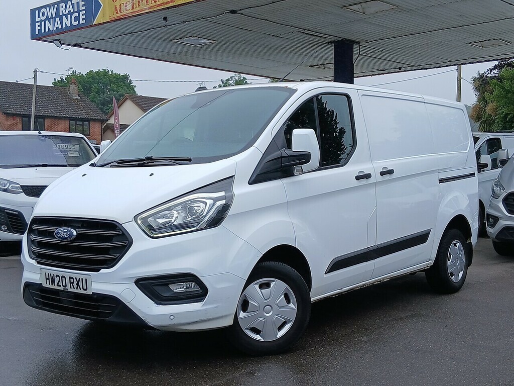 Ford Transit Custom 2.0 300 Ecoblue Trend Panel Van HW20RXU White #3