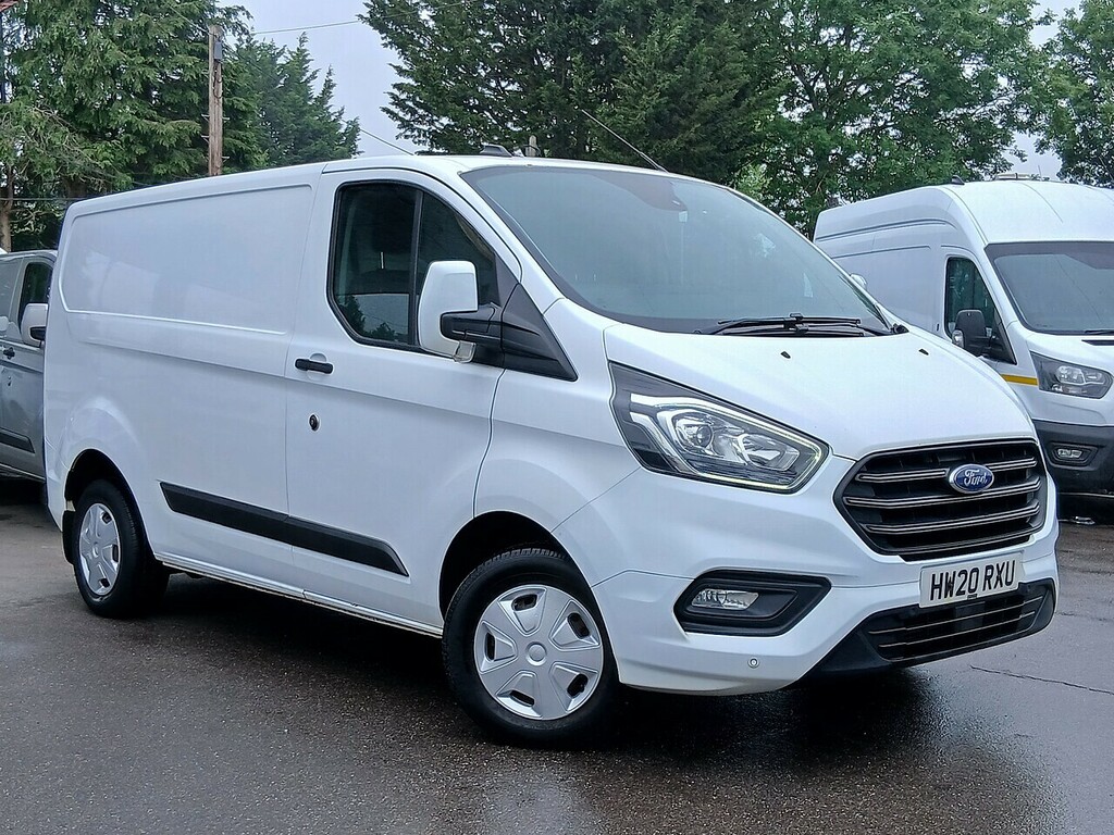 Ford Transit Custom 2.0 300 Ecoblue Trend Panel Van White