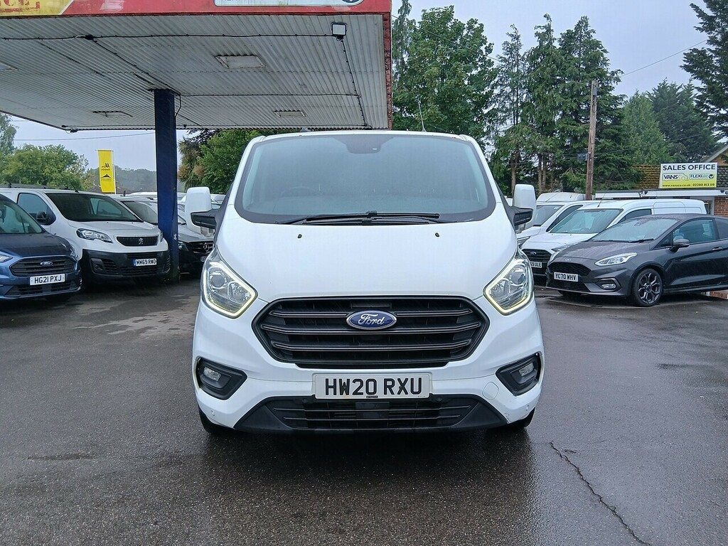 Ford Transit Custom 2.0 300 Ecoblue Trend Panel Van HW20RXU White #2