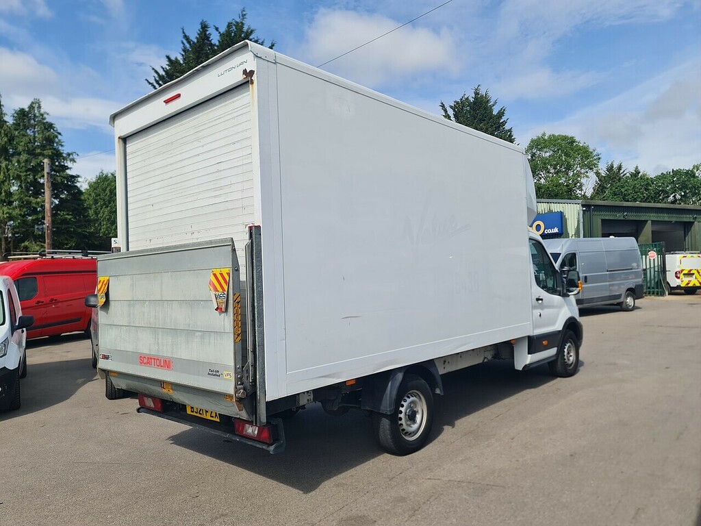 Ford Transit Custom 2.0 350 Ecoblue Hd Leader Chassis Cab M BJ21FZX White #2