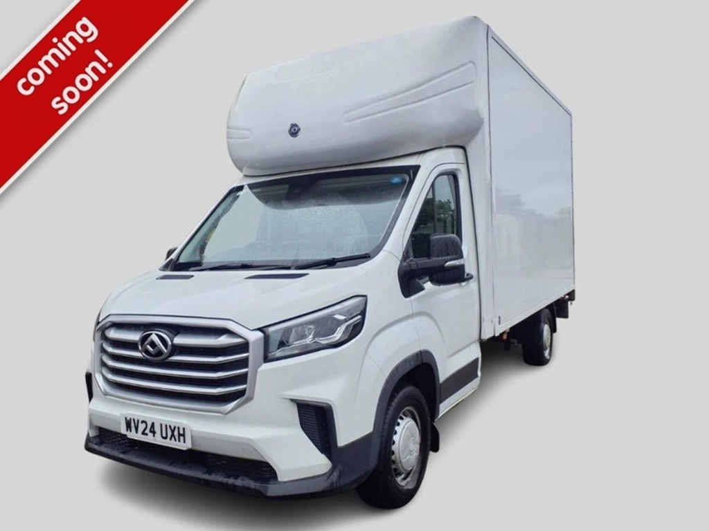 Maxus Deliver 9 D20 2.0 Luton Van White