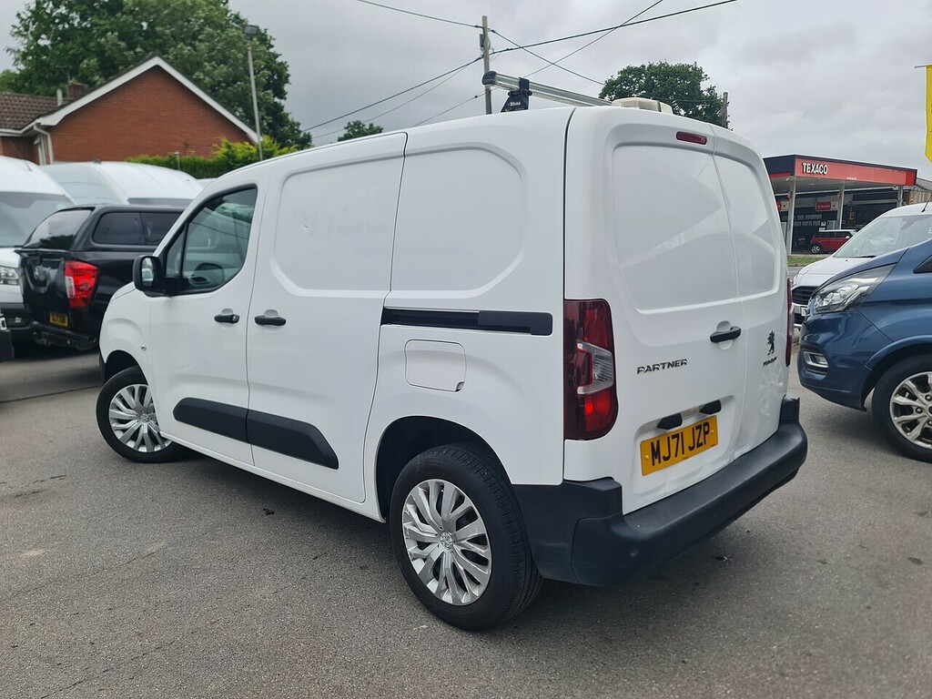 Peugeot Partner 1.5 Bluehdi 1000 Professional Premium Standard Pan MJ71JZP White #5