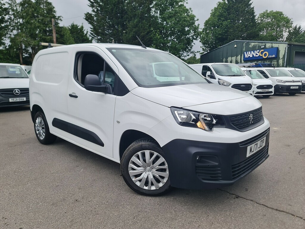 Peugeot Partner 1.5 Bluehdi 1000 Professional Premium Standard Pan White