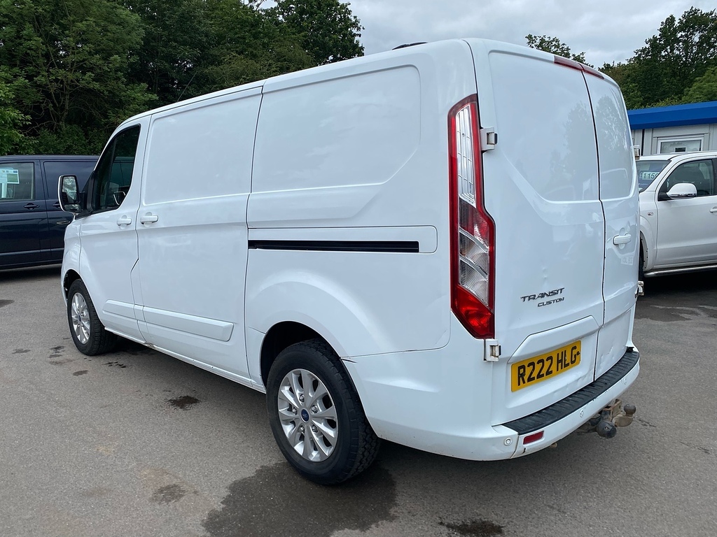 Ford Transit Custom 2.0 320 Ecoblue Limited Panel Van Manua R222HLG White #5