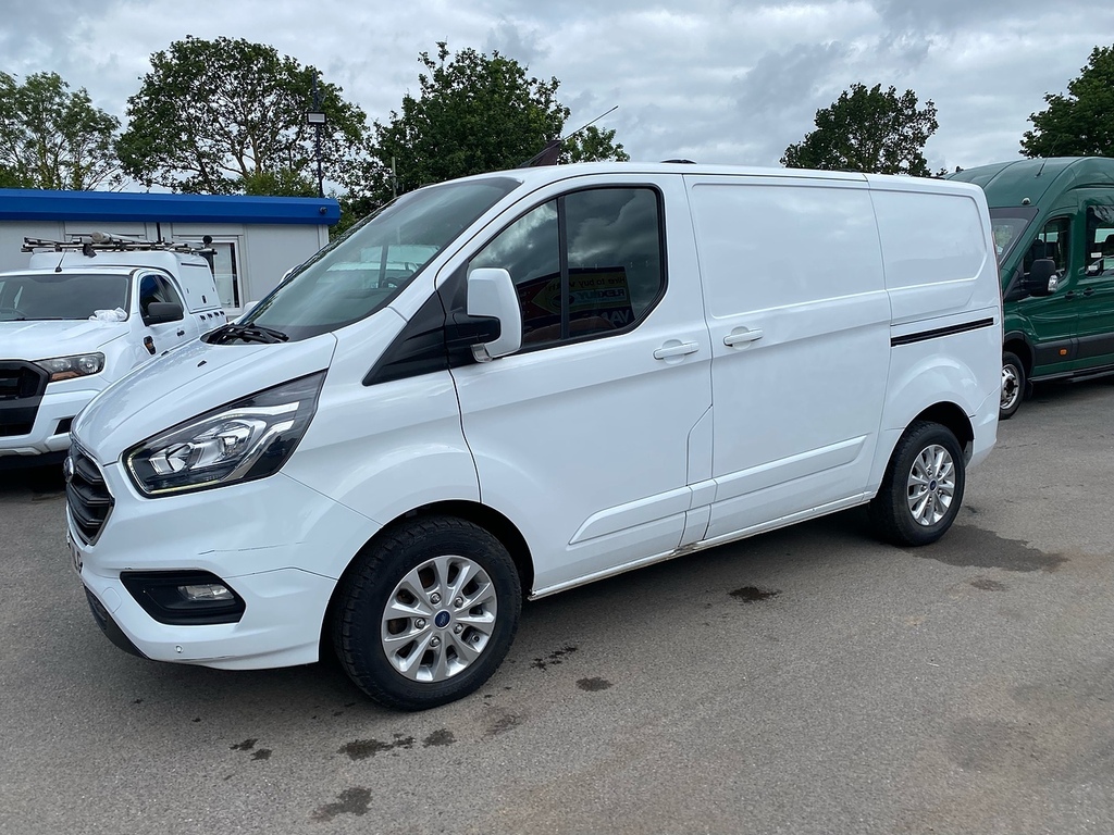 Ford Transit Custom 2.0 320 Ecoblue Limited Panel Van Manua R222HLG White #4
